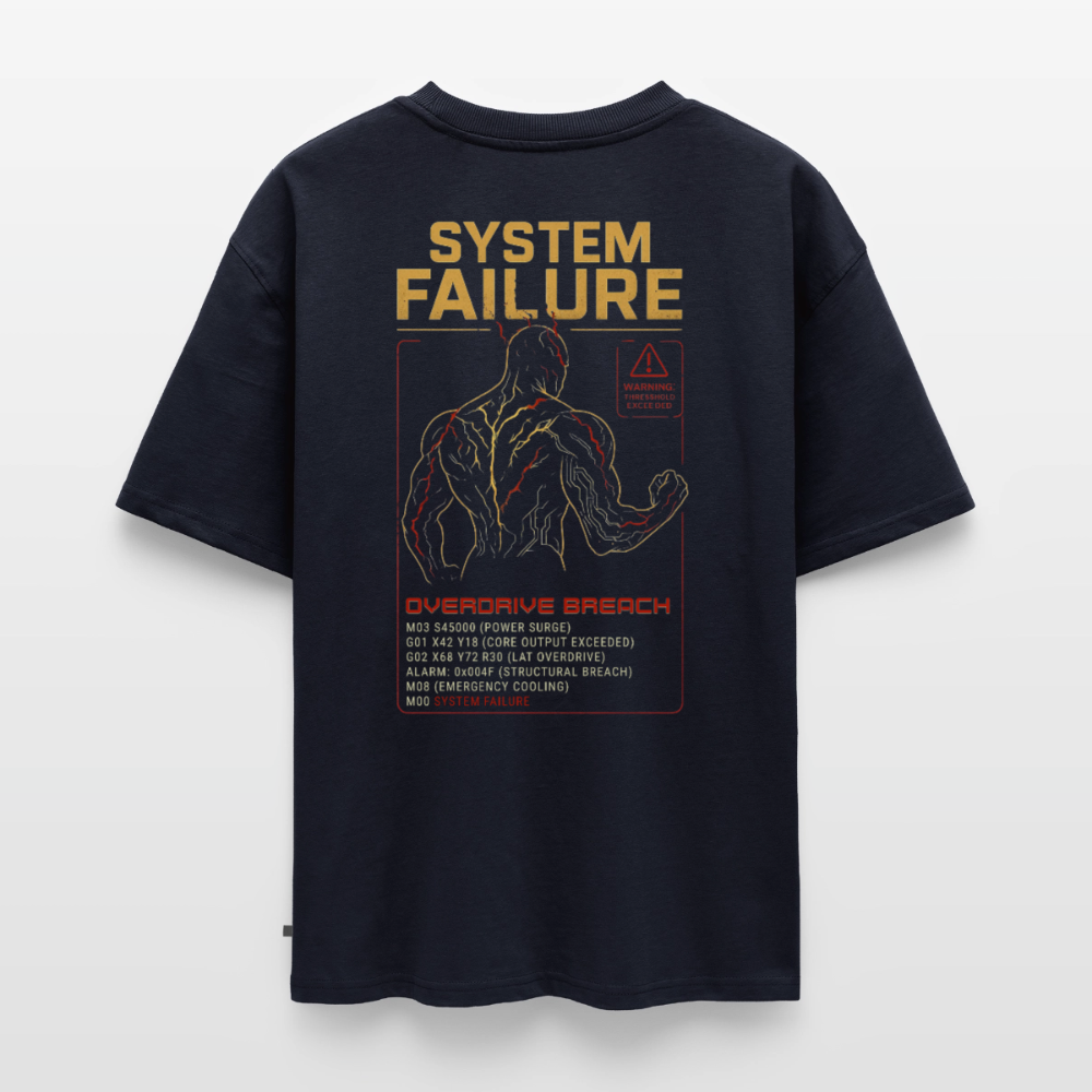 Unisex Premium Oversized Bio T-Shirt - Navy