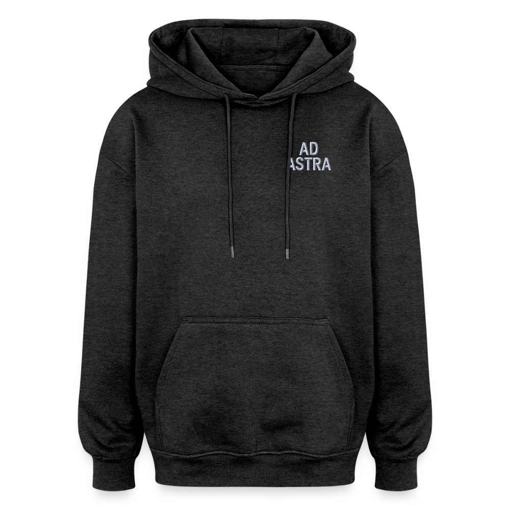 AD ASTRA Hoodie – Premium Oversized Unisex mit Stickdesign - Anthrazit