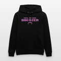 Unisex Hoodie Bio – "Show Me Your Booster Baby" | Astronauten-Vibes & Space-Look - Schwarz