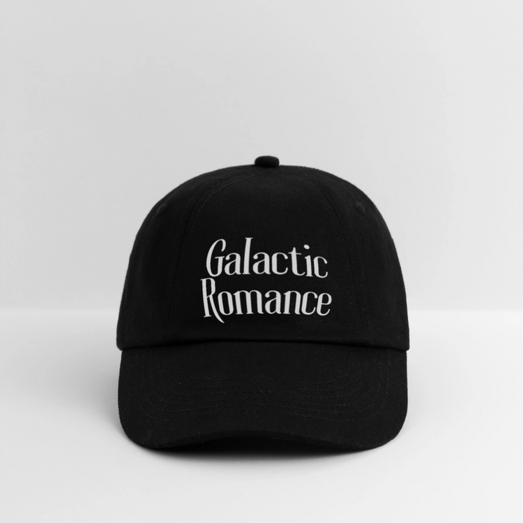 Galactic Romance Baseball Cap - Schwarz/Schwarz