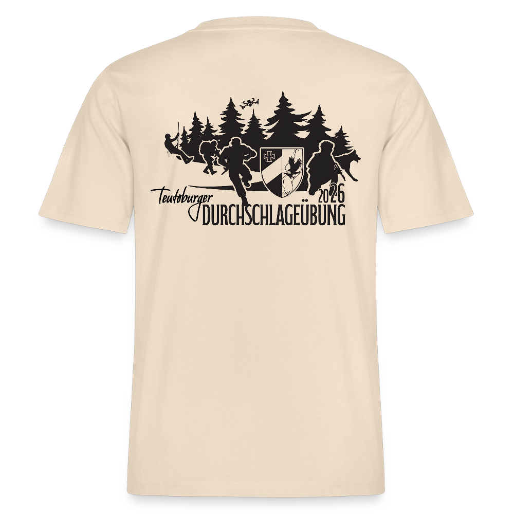 Teutoburger Durchschlageübung 2026 | Premium Shirt Hell - Natur