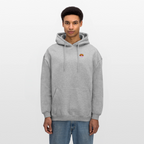 Lustiger Gym Hoodie "Pull Day – Stretch Your Limits" | Premium Oversized Hoodie (Unisex) | Fitness & Gym Streatwear - Grau meliert