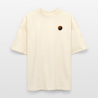 Into the Space | Premium Astronauten T-Shirt im Retro-Futurismus Look | Organic & 100% Bio-Baumwolle - Weißgrau