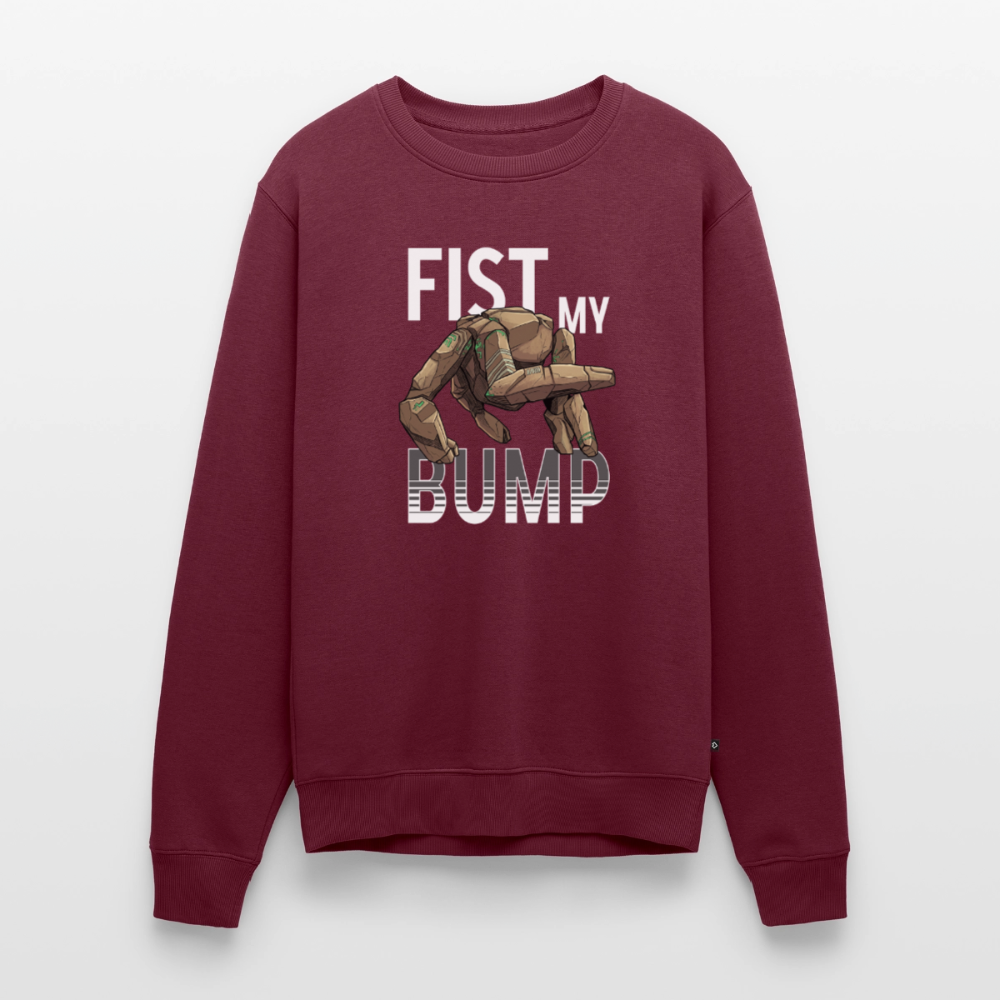 Männer Premium Project Hail Mary Rocky Fist-My-Bump Premium Sweatshirt| Das exklusive Design zum Film - Burgunderrot