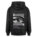Exploring Tomorrow - Premium Oversized Hoodie - Anthrazit