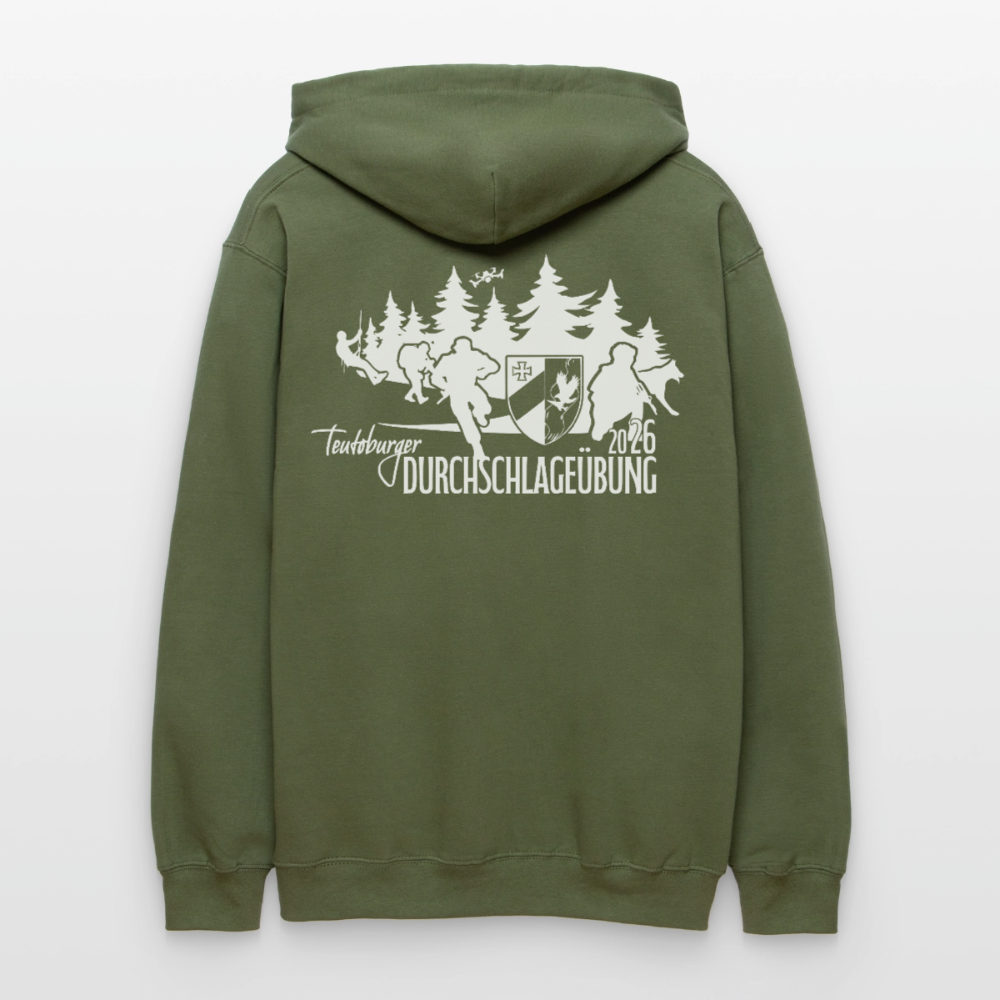 Teutoburger Durchschlageübung 2026 | Premium Hoodie Militärgrün - Militärgrün