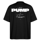 Premium Organic Oversized Gym Shirt | Keep Your Pump Alive - Schwarz