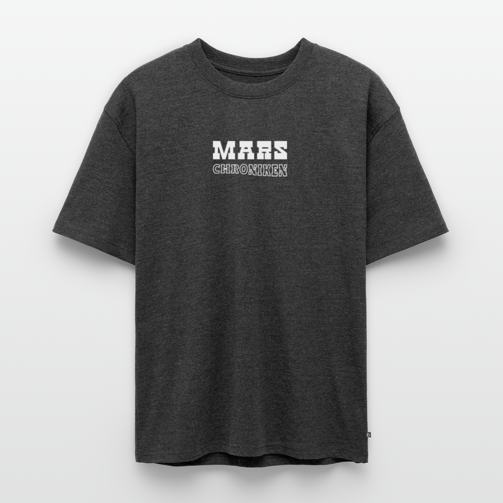Unisex Oversized Bio T-Shirt - Anthrazit meliert