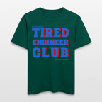 Tired Engineer Club T-Shirt – Relaxed Fit Bio Unisex | Planet Pioneers - Forest