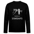 Snacking on Starships - Premium Long Sleeve - Schwarz