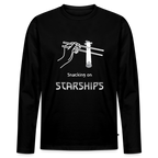 Snacking on Starships - Premium Long Sleeve - Schwarz