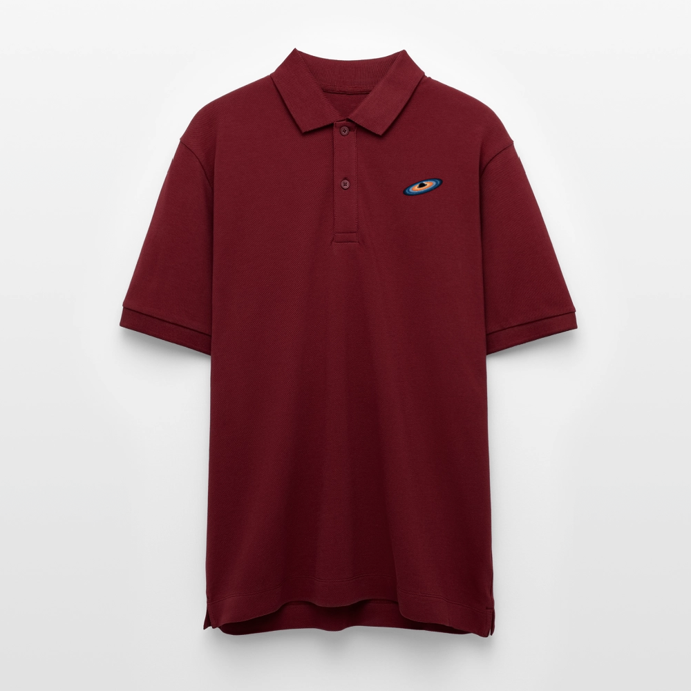 Black Hole Poloshirt | 100% Bio-Baumwolle im Unisex-Schnitt - Burgunderrot