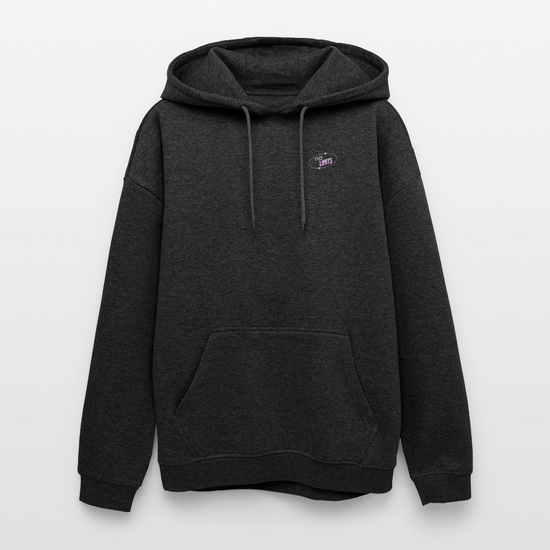 NO LIMITS Oversized Hoodie | Astronaut Design für Space-Fans - Anthrazit