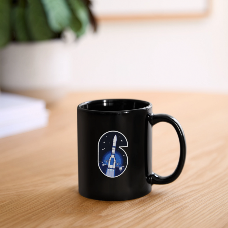Ariane 6 - Tasse - Schwarz