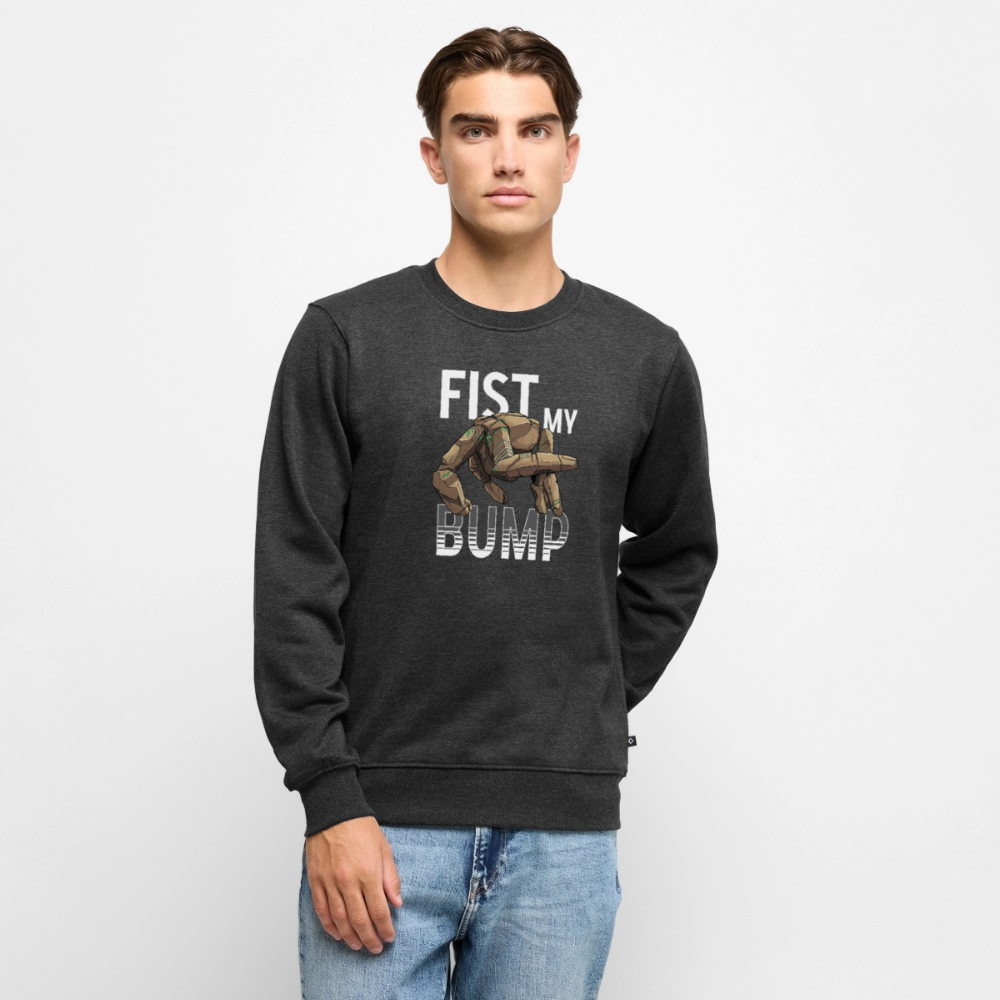 Männer Premium Project Hail Mary Rocky Fist-My-Bump Premium Sweatshirt| Das exklusive Design zum Film - Anthrazit meliert