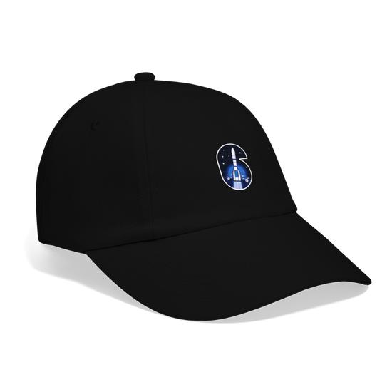 Ariane 6 - Baseball Cap - Schwarz/Schwarz