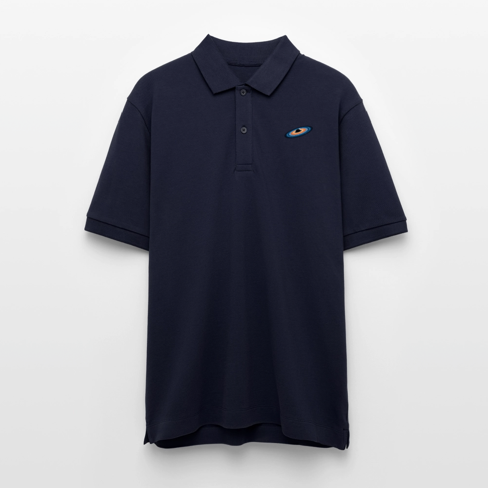 Black Hole Poloshirt | 100% Bio-Baumwolle im Unisex-Schnitt - Navy