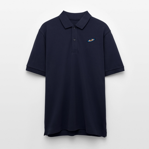 Black Hole Poloshirt | 100% Bio-Baumwolle im Unisex-Schnitt - Navy