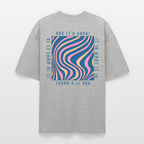 Premium Oversized Lifestyle Shirt | It Is What It Is Design | 100%-Bio Baumwolle Unisex - Grau meliert