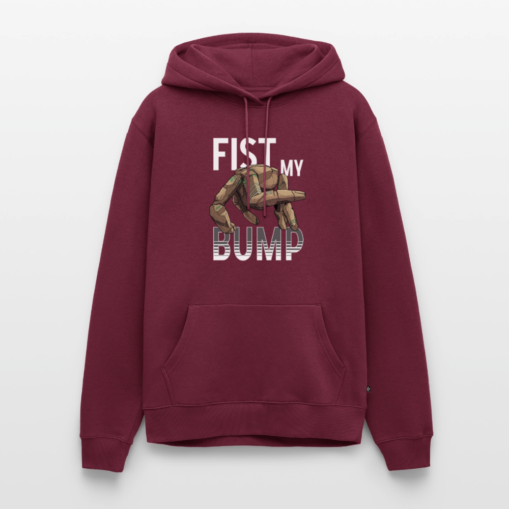 Männer Premium Project Hail Mary Rocky Fist-My-Bump Premium Hoodie | Das exklusive Design zum Film - Burgunderrot