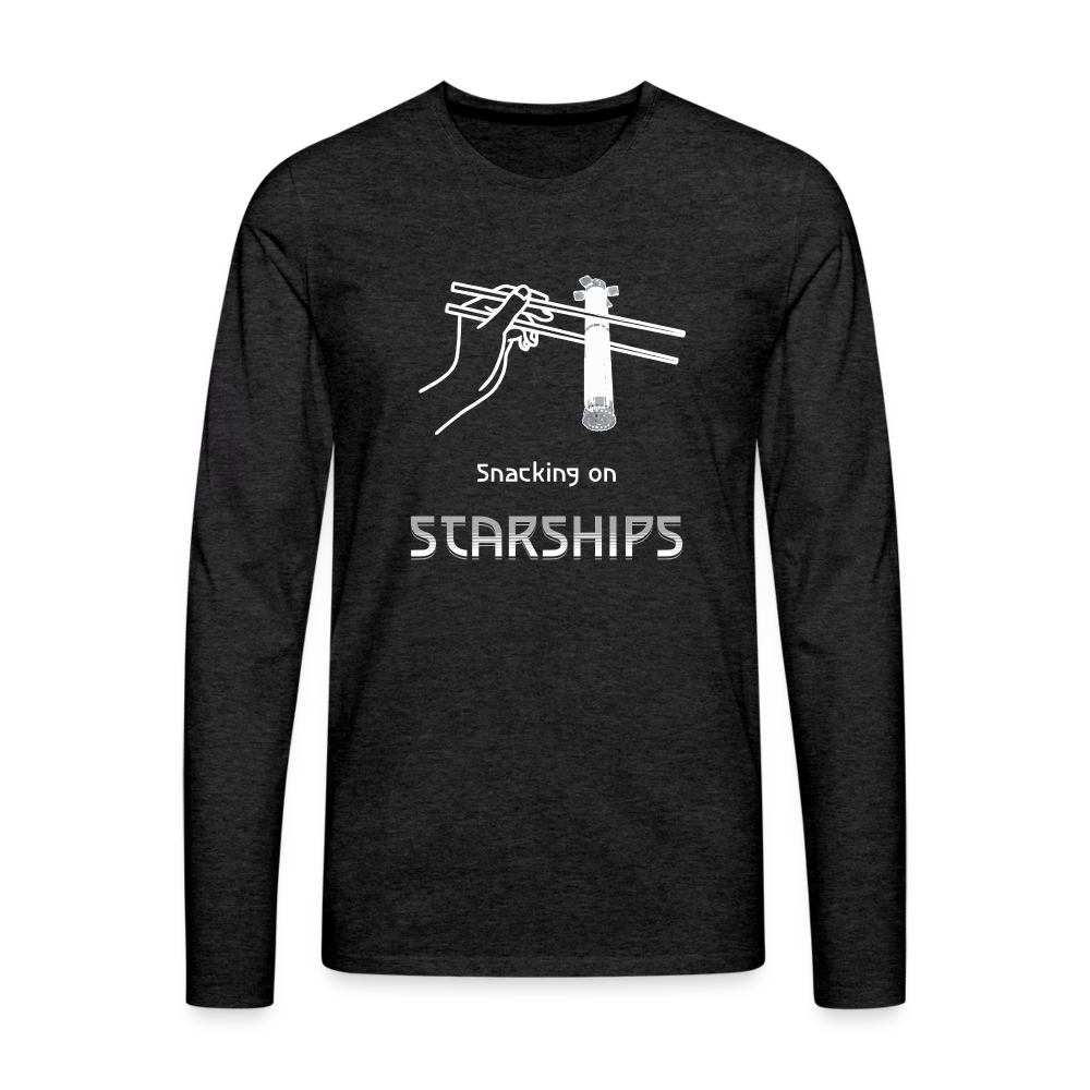 Snacking on Starships - Premium Long Sleeve - Anthrazit