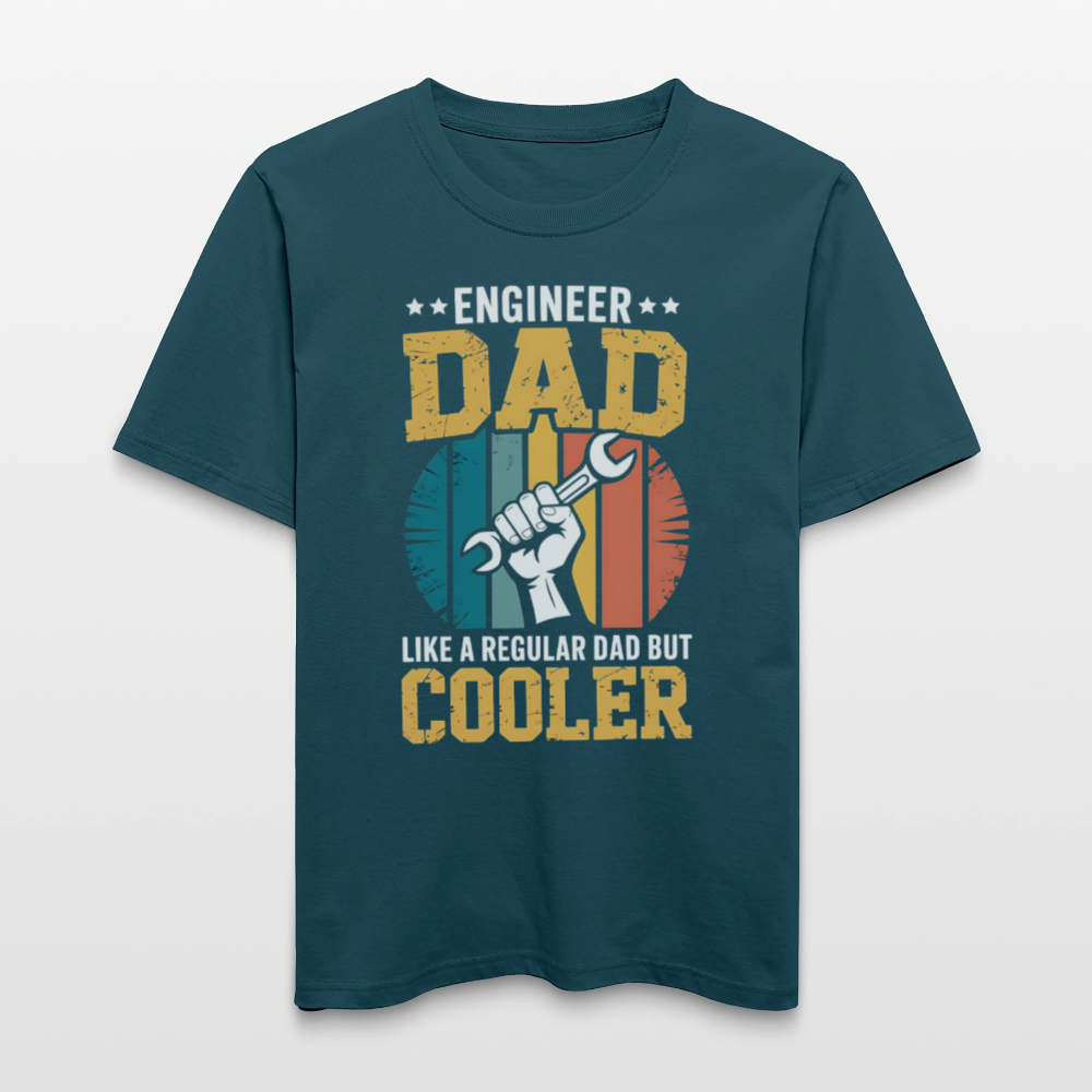Engineer Dad Relaxed Fit (Unisex) T-Shirt | Wie ein normaler Vater, nur viel cooler - Dunkles Petrol