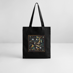 Nachhaltiger Bio-Jutebeutel mit einzigartigem Nature-Design | Mad by Nature - Schwarz