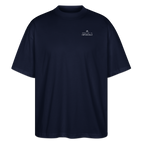 Motivierendes Oversized Shirt | Engineered For Extremes | 100% Bio-Baumwolle - Navy