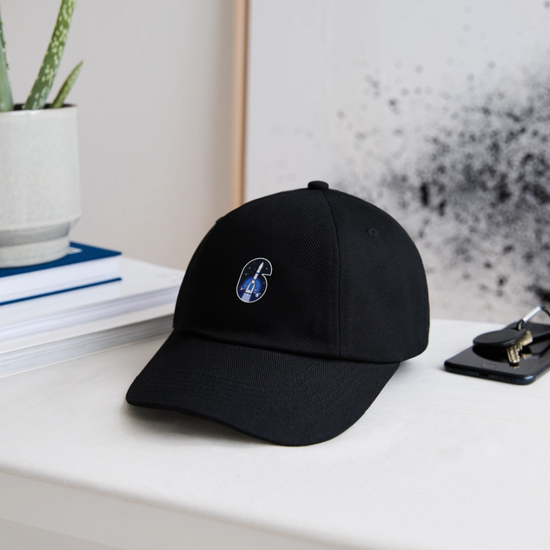 Ariane 6 - Baseball Cap - Schwarz/Schwarz