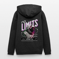 NO LIMITS Oversized Hoodie | Astronaut Design für Space-Fans - Anthrazit