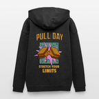 Lustiger Gym Hoodie "Pull Day – Stretch Your Limits" | Premium Oversized Hoodie (Unisex) | Fitness & Gym Streatwear - Anthrazit
