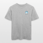 Lustiges Entenshirt „Duck Around and Find Out“ | Unisex Statement-Shirt aus Bio-Baumwolle - Grau meliert