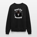 Dead Cat Society – Männer Premium Bio Pullover | Schrödingers Katze & Physik Nerd Design - Schwarz