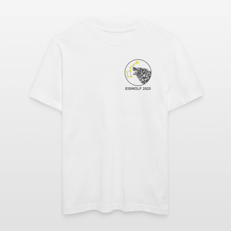 Eiswolf 2025 - Relaxed Fit Unisex Bio-T-Shirt - Weiß