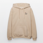 Softstyle Hoodie „Blumen gegen Burnout“ | Midweight, Unisex, Brustprint - Sand