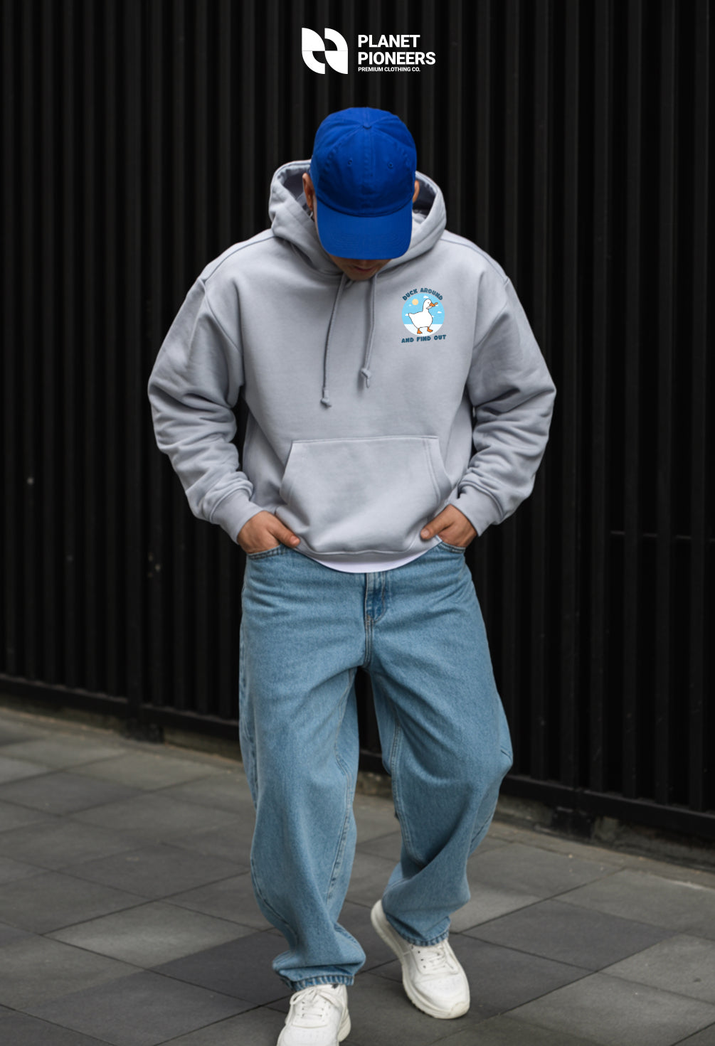 Lustiger Premium-Kapuzenpullover „Duck Around and Find Out“ | Unisex Midweight light Oversized Hoodie