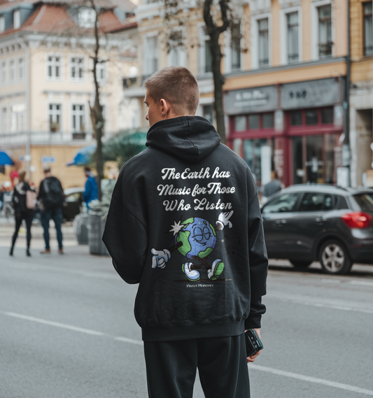 The Earth Has Music - Premium Oversized Hoodie