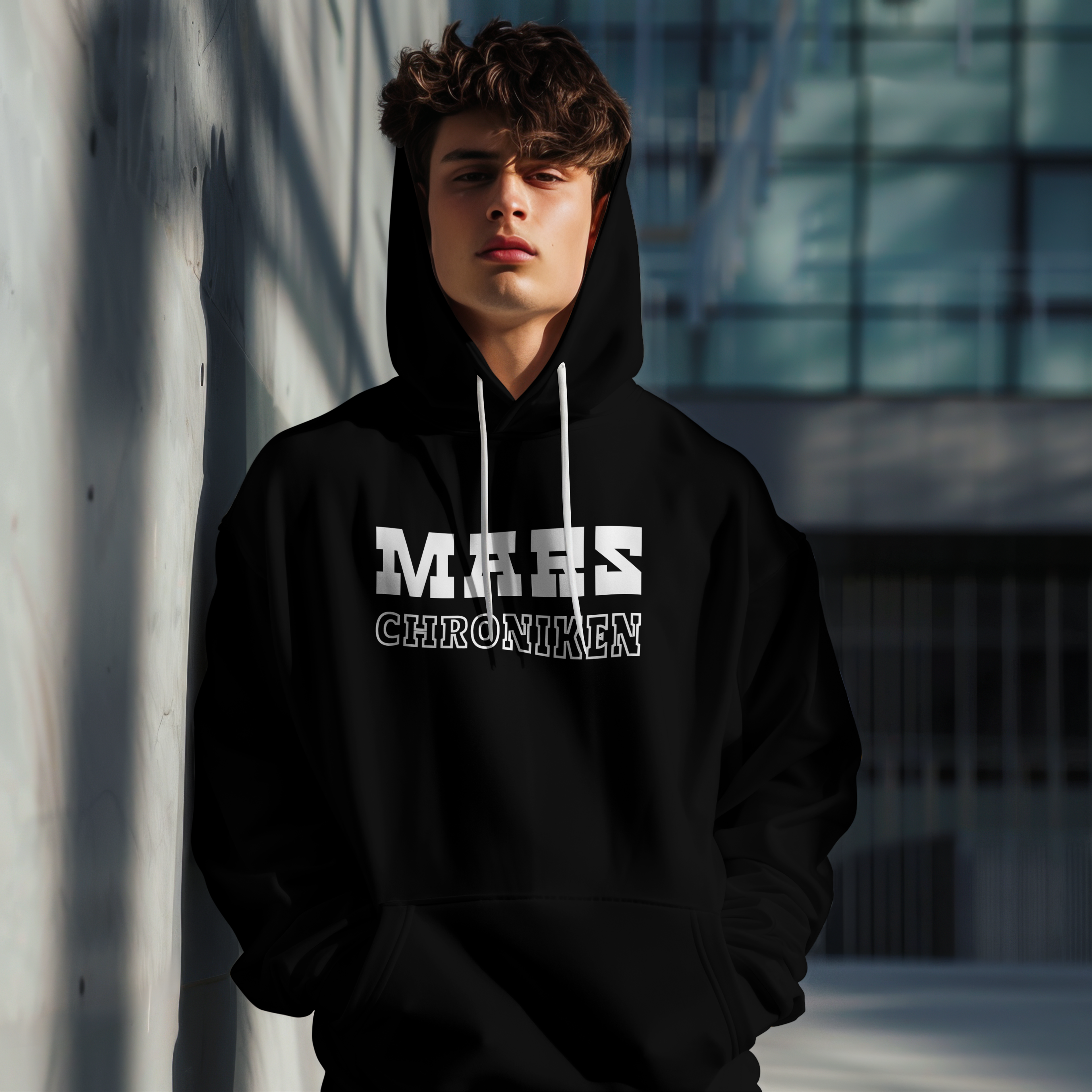 Mars Chroniken – The Red Planet | Oversized Unisex Hoodie | Premium Space Streetwear mit Mars-Design
