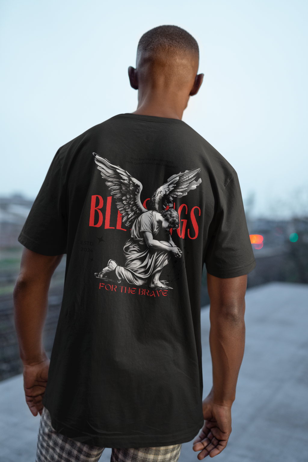 BLESSINGS For the Brave - Oversized Shirt