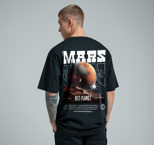 'MARS, The Red Planet' by Mars Chroniken - Premium Oversized Shirt